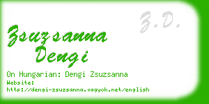 zsuzsanna dengi business card